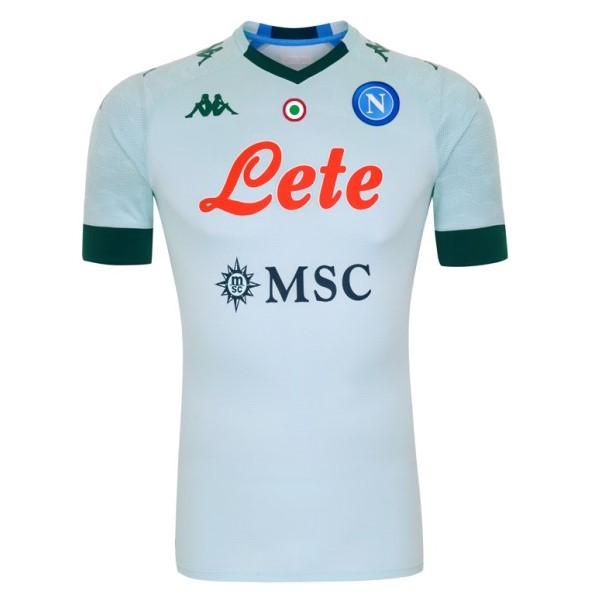 Camiseta Napoli Replica Segunda Ropa 2020/21 Verde